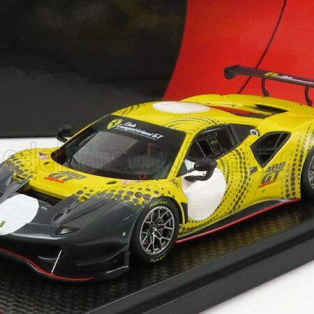 BBR-MODELS 1/43 FERRARI | 488 GT MODIFICATA 2020 | YELLOW MATT GREY