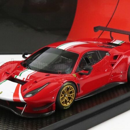 BBR-MODELS 1/43 FERRARI | 488 GT MODIFICATA 2020 | ROSSO CORSA 322 - RED