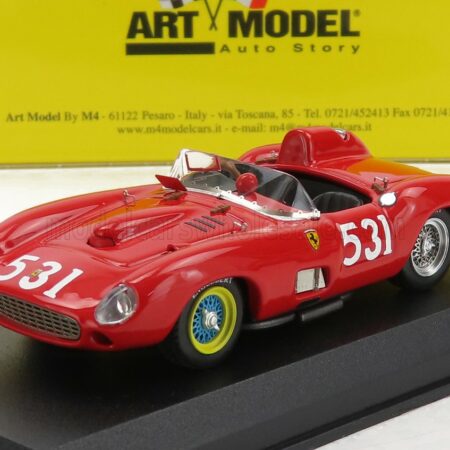 ART-MODEL 1/43 FERRARI | 315S SPIDER s/n0646 N 531 MILLE MIGLIA 1957 A.DE PORTAGO - E.NELSON | RED