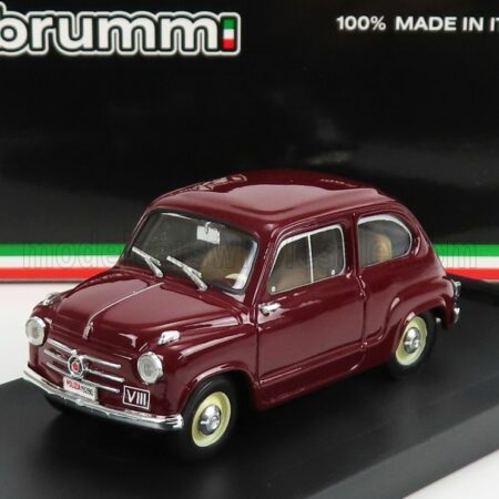 BRUMM 1/43 FIAT | 600 POLIZIA STRADALE 1955 | BORDEAUX