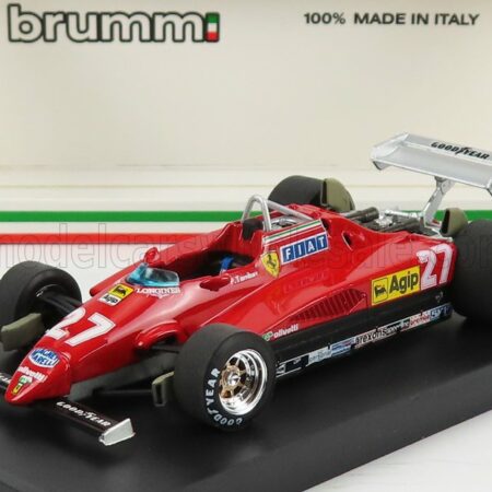 BRUMM 1/43 FERRARI | F1  126 C2 ITALY GP 1982 N 27 PATRICK TAMBAY | RED