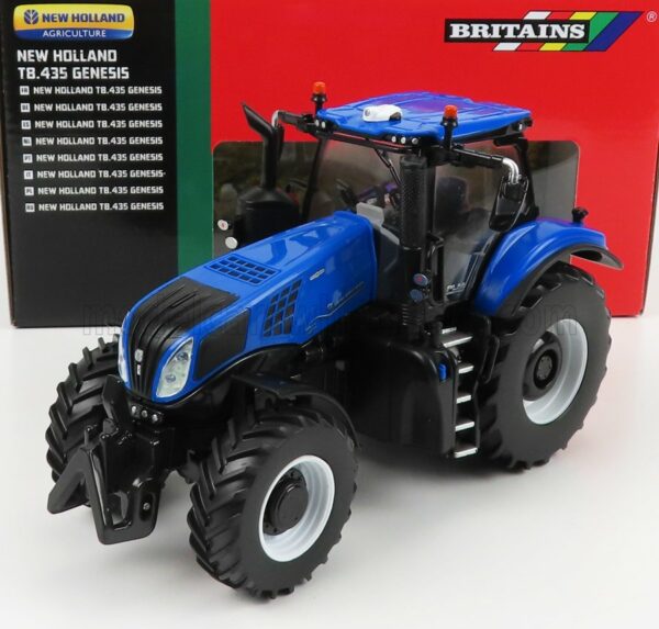 BRITAINS 1/32 NEW HOLLAND | T8.435 TRACTOR 2018 | BLUE BLACK