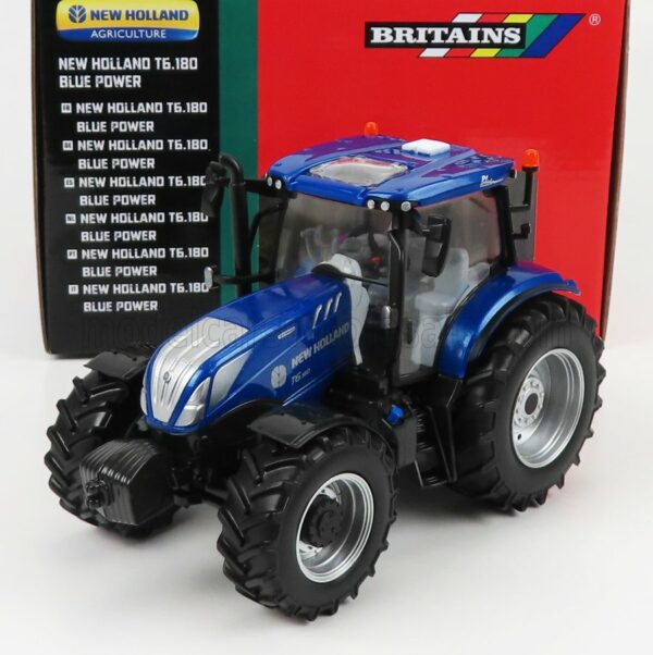 BRITAINS 1/32 NEW HOLLAND | T6.180 TRACTOR BLUE POWER 2018 | BLUE