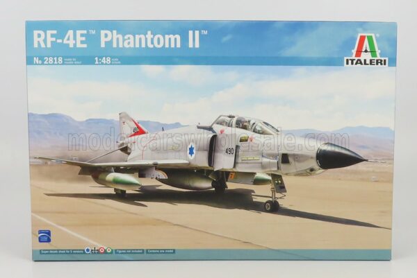 ITALERI 1/48 McDONNEL DOUGLAS | RF-4E PHANTOM II CACCIA BOMBARDIERE MILITARY AIRPLANE 1960 | /