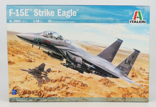 ITALERI 1/48 McDONNEL DOUGLAS | F-15E STRIKE EAGLE CACCIA MILITARY AIRPLANE 1988 | /