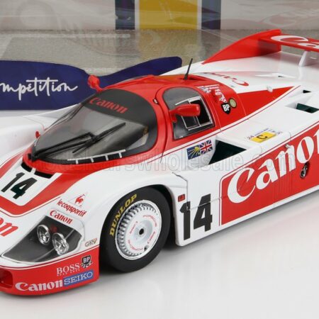 SOLIDO 1/18 PORSCHE | 956 TURBO TEAM CANON RACING N 14 24h LE MANS 1983 J.PALMER - J.LAMMERS - R.LLOYD | RED WHITE