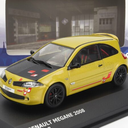 SOLIDO 1/43 RENAULT | MEGANE R26-R 2009 | YELLOW BLACK