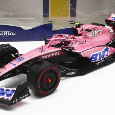 SOLIDO 1/18 ALPINE | F1 A522 TEAM ALPINE BWT N 31 SAUDI ARABIA GP 2022 ESTEBAN OCON | PINK