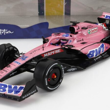 SOLIDO 1/18 ALPINE | F1 A522 TEAM ALPINE BWT N 14 BAHRAIN GP 2022 FERNANDO ALONSO | PINK