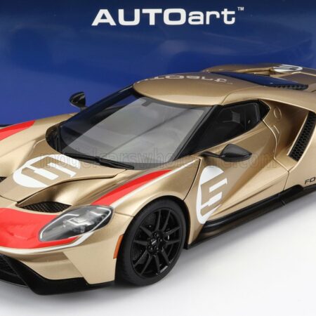 AUTOART 1/18 FORD USA | GT HERITAGE EDITION N 5 HOLMAN MOODY 2022 | COPPER