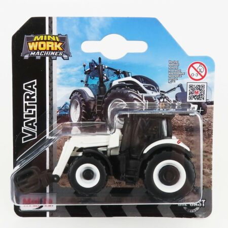 MAISTO 1/64 VALTRA | Q305 TRACTOR 2018 | WHITE BLACK