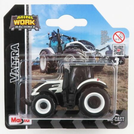 MAISTO 1/64 VALTRA | Q305 TRACTOR 2018 | WHITE BLACK