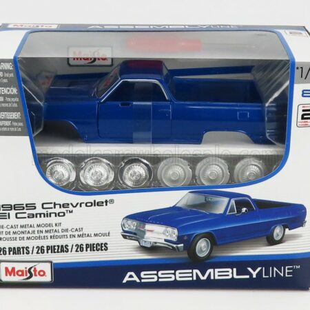 MAISTO 1/25 CHEVROLET | EL CAMINO PICK-UP 1965 | BLUE