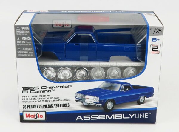 MAISTO 1/25 CHEVROLET | EL CAMINO PICK-UP 1965 | BLUE