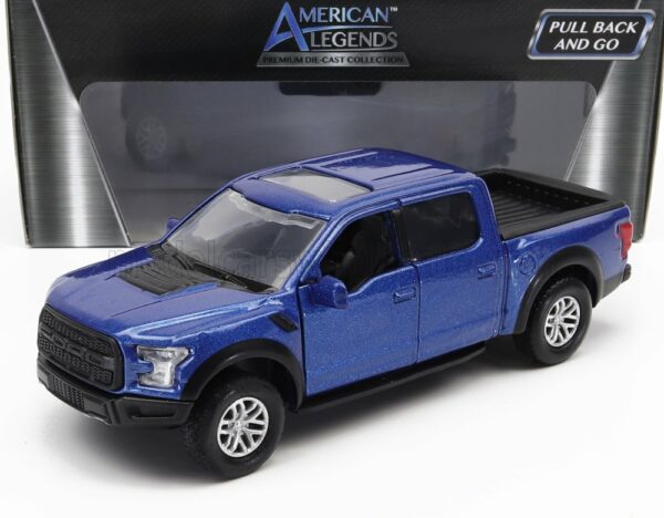 MOTOR-MAX 1/34 FORD USA | F-150 PICK-UP RAPTOR 2017 | BLUE