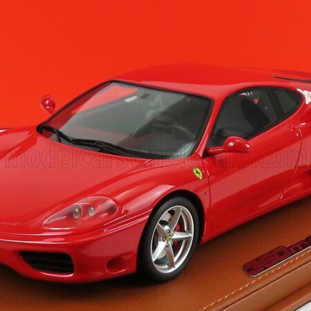 BBR-MODELS 1/18 FERRARI | 360 MODENA 1999 - F1 GEAR BOX - CAMBIO F1 - CON VETRINA - WITH SHOWCASE | ROSSO CORSA 322 - RED