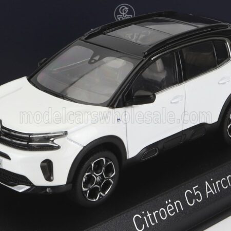 NOREV 1/43 CITROEN | C5 AIRCROSS 2022 | WHITE PEARL MET BLACK