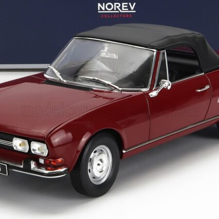 NOREV 1/18 PEUGEOT | 504 CABRIOLET 1969 | RED