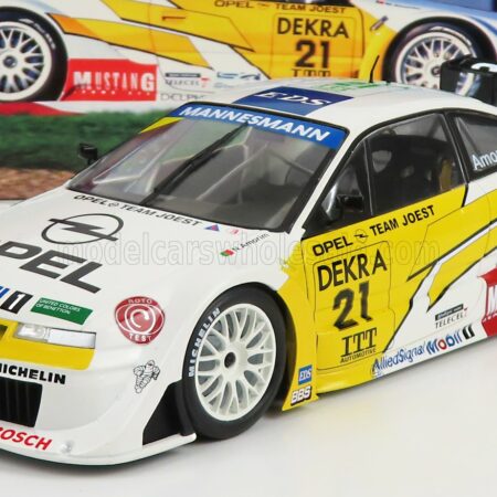 WERK83 1/18 OPEL | CALIBRA V6 4X4 OPEL TEAM JOEST N 21 DTM ITC 1995 NI AMORIN | WHITE YELLOW