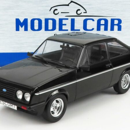 MCG 1/18 FORD ENGLAND | ESCORT MKII RS2000 LHD 1977 | BLACK