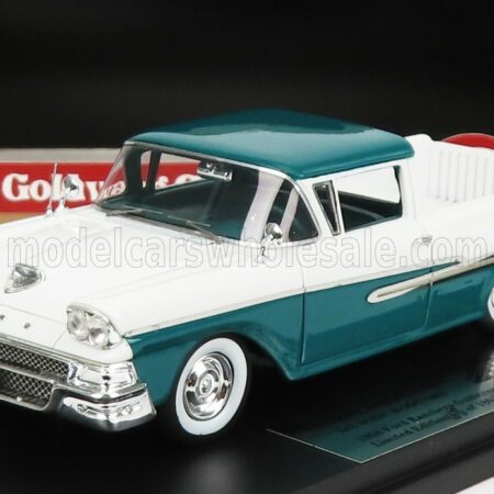 GOLDVARG 1/43 FORD USA | RANCHERO PICK-UP 1958 | BLUE GREEN WHITE