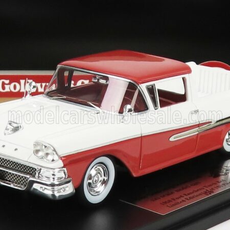 GOLDVARG 1/43 FORD USA | RANCHERO PICK-UP 1958 | RED WHITE