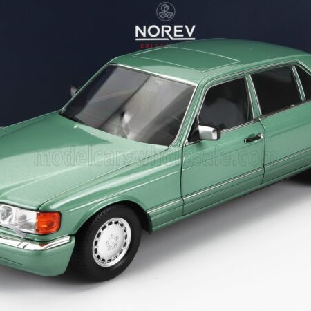 NOREV 1/18 MERCEDES BENZ | S-CLASS 560SEL (W126) 1991 | LIGHT GREEN