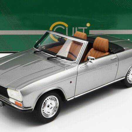 CULT-SCALE MODELS 1/18 PEUGEOT | 304 CABRIOLET 1973 | SILVER MET