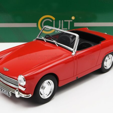 CULT-SCALE MODELS 1/18 AUSTIN | HEALEY SPRITE SPIDER OPEN 1961 | RED