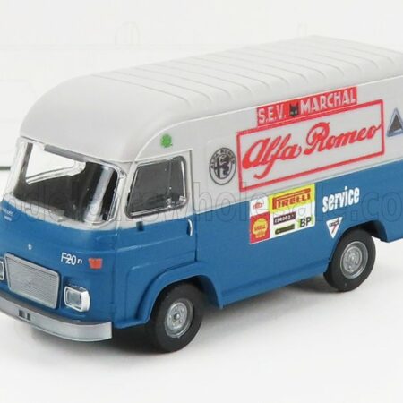 IGRA-MODEL 1/87 ALFA ROMEO | F20 VAN ALFA ROMEO SERVICE 1969 | BLUE GREY