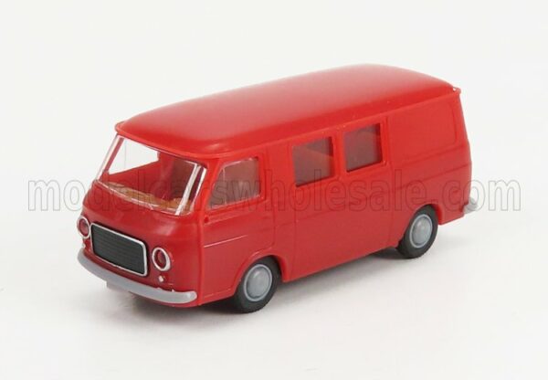 BREKINA PLAST 1/87 FIAT | 238 HALF VAN 1969 | RED