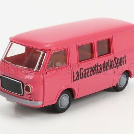 BREKINA PLAST 1/87 FIAT | 238 HALF VAN LA GAZZETTA DELLO SPORT 1969 | PINK