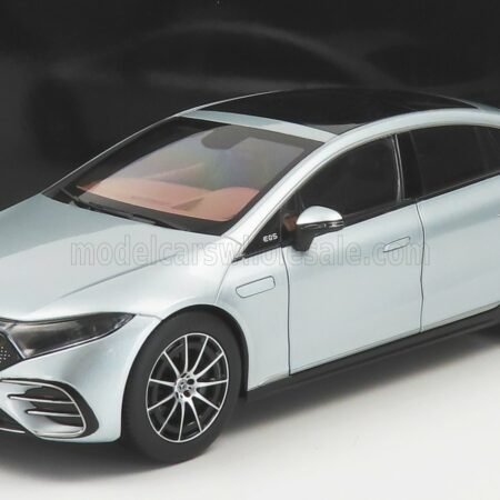 NZG 1/18 MERCEDES BENZ | EQS VON MERCEDES-EQ 2022 | HIGHTEC SILVER