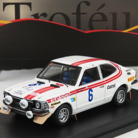 TROFEU 1/43 TOYOTA | COROLLA LEVIN (night version) N 6 RALLY ACROPOLIS 1975 O.ANDERSSON - A.HERTZ | WHITE RED