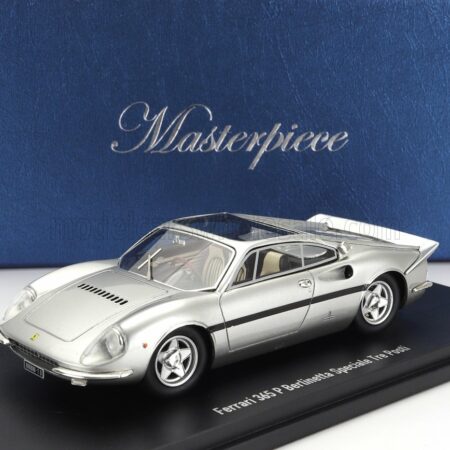 AUTOCULT 1/43 FERRARI | 365P WITH REAR FLAP 1968 - PERSONAL CAR GIANNI AGNELLI | SILVER