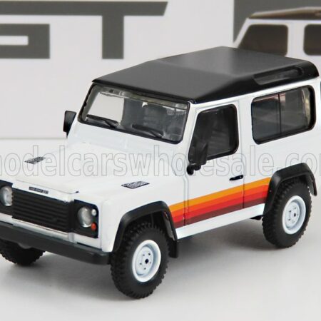 TRUESCALE 1/64 LAND ROVER | DEFENDER 90 WAGON LHD 1983 | WHITE