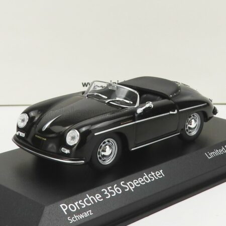 MINICHAMPS 1/43 PORSCHE | 356 SPEEDSTER 1956 | BLACK