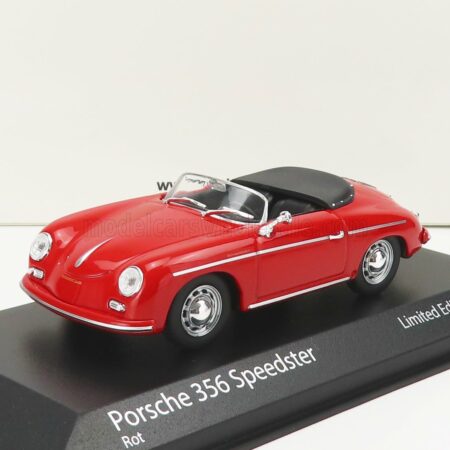 MINICHAMPS 1/43 PORSCHE | 356 SPEEDSTER 1956 | RED