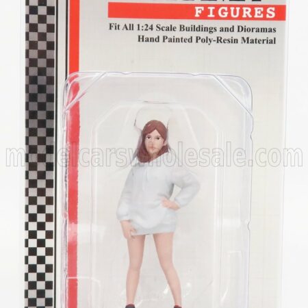 AMERICAN DIORAMA 1/24 FIGURES | GIRL HIP HOP - 2 | GREY