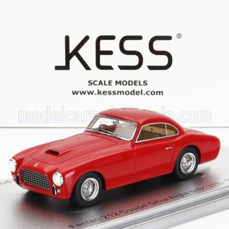 KESS-MODEL 1/43 FERRARI | 212 GHIA AIGLE sn.0137E COUPE 1951 | RED