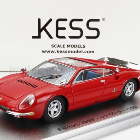 KESS-MODEL 1/43 FERRARI | 365P BERLINETTA SPECIALE - 3 SEATS - 3 POSTI - 1966 | RED