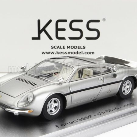 KESS-MODEL 1/43 FERRARI | 365P BERLINETTA SPECIALE - 3 SEATS - 3 POSTI - 1966 - PERSONAL CAR GIANNI AGNELLI | SILVER