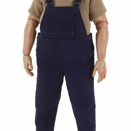 CLC-MODELS 1/12 FIGURES | VERSION-A - BUD SPENCER ACTION FIGURE - TV SERIES - ALTRIMENTI CI ARRABBIAMO | BLUE