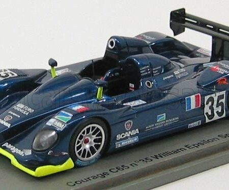 SPARK-MODEL 1/43 COURAGE | C65 AER N 35 WILLIAM EPSILON SPORT LE MANS 2004 JEANNETTE - PICKERING - DERIOT | BLUE MET