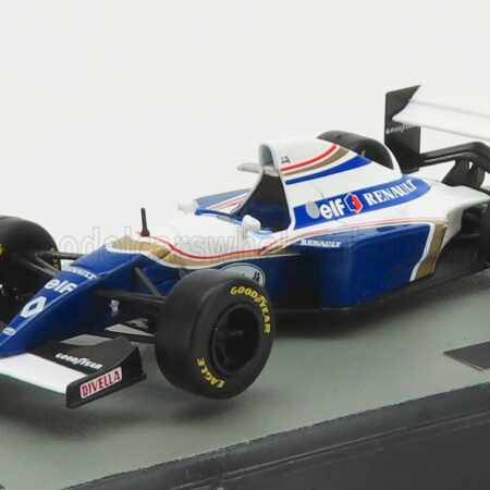 EDICOLA 1/43 WILLIAMS | F1  RENAULT FW16 ELF N 0 SEASON 1994 DEMON HILL | BLUE WHITE