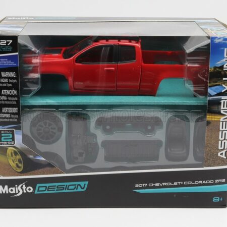 MAISTO 1/27 CHEVROLET | COLORADO ZR2 PICK-UP 2017 | RED BLACK