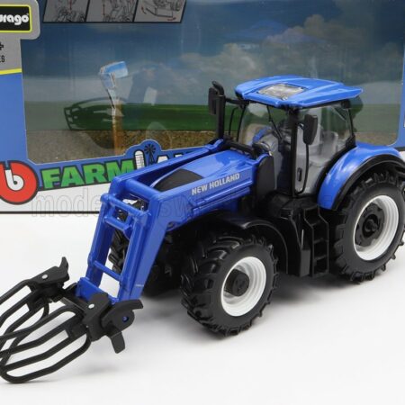 BURAGO 1/32 NEW HOLLAND | T7.315 TRACTOR 2009 | BLUE