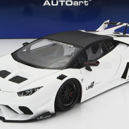 AUTOART 1/18 LAMBORGHINI | HURACAN LIBERTY WALK LB SILHOUETTE WORKS GT 2018 | WHITE