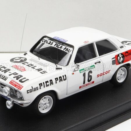 TROFEU 1/43 OPEL | ASCONA (night version) N 16 RALLY PORTUGAL 1976 S.MENDES - J.NOBRE | WHITE