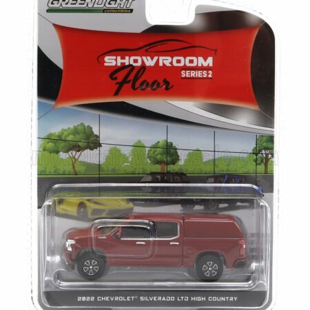 GREENLIGHT 1/64 CHEVROLET | SILVERADO LTD PICK-UP HIGH COUNTRY 2022 | RED